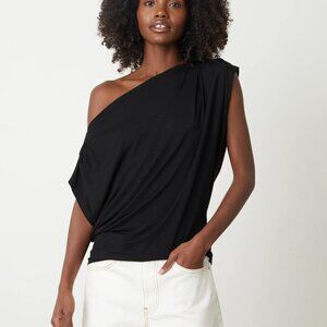 NWT Velvet by Graham & Spencer Paulina Viscose Jersey Top